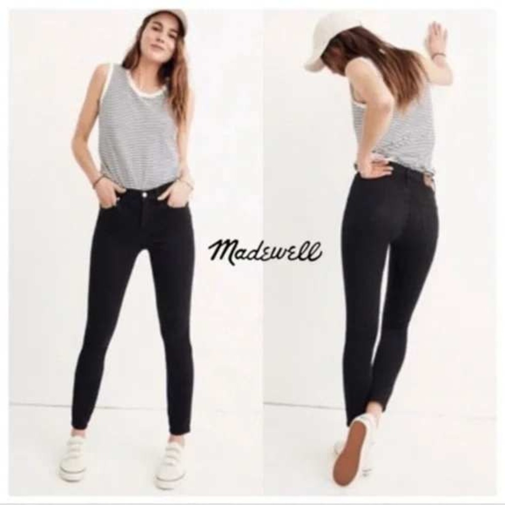 Madewell 9" Skinny Tencel Edition‎ Jeans in Lunar Wash Size 28 J6547 Stretch